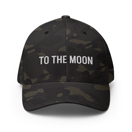 To The Moon - Fitted Hat