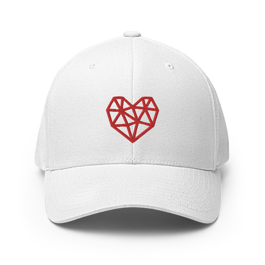 Geo Heart - Fitted Hat