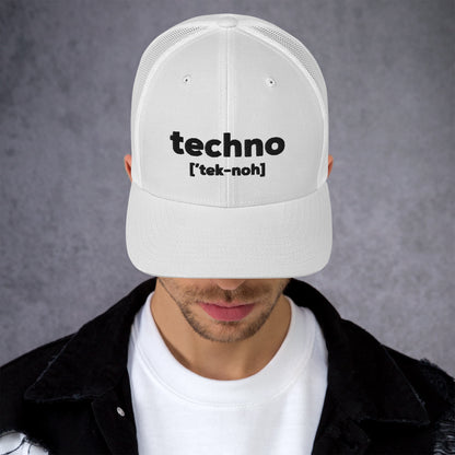 Techno ['tek-noh] Pronunciation - Trucker Hat