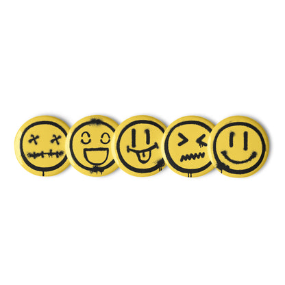 Smiley Pins - Set A