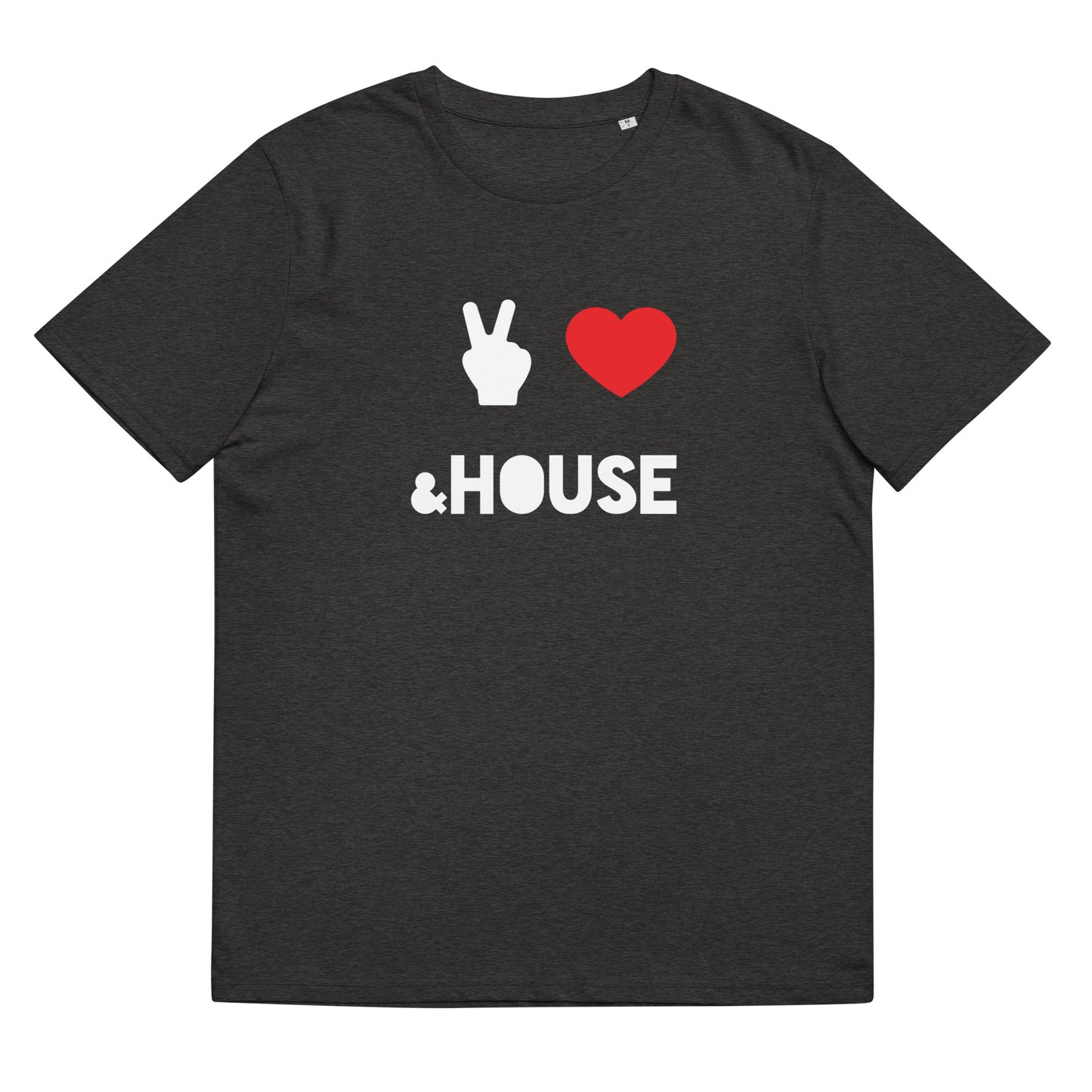 Peace <3 & House - Unisex T-Shirt