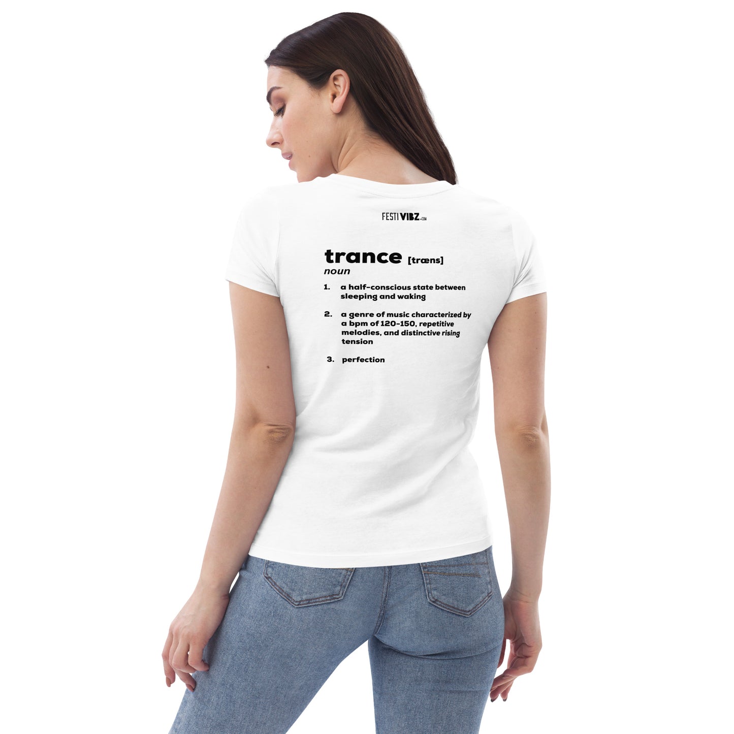 Trance (definition) - Women's Fitted T-Shirt