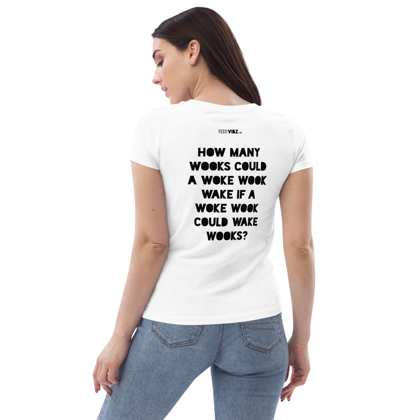 How Many Wooks? - Women's Fitted T-Shirt