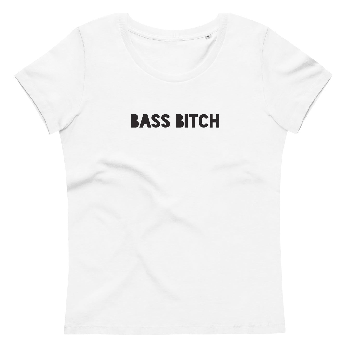 Bass Bitch - Women's Fitted T-Shirt
