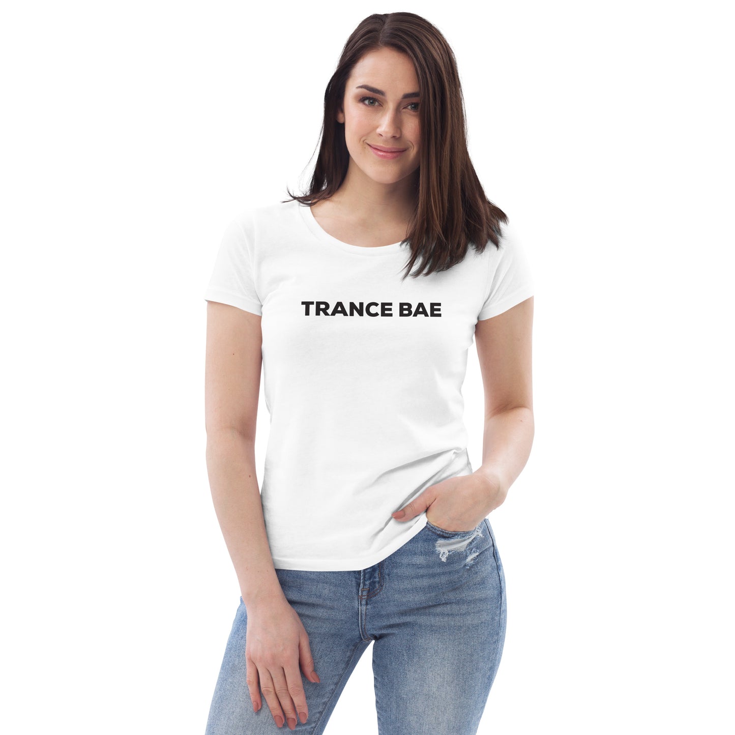 Trance Bae - Women's Fitted T-Shirt